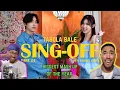 Download Lagu RAPPER REACTS TO SING OFF TIKTOK SONGS 24 (Tabola Bale, Pica Pica) vs. Leona Zhen
