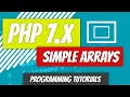 PHP - Array Dizi Kullanimi Ve Ornekleri