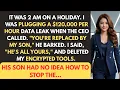 Fired While Fixing 120k Hour Data Breach CEO Replaced Me With His Son Lost Everything
