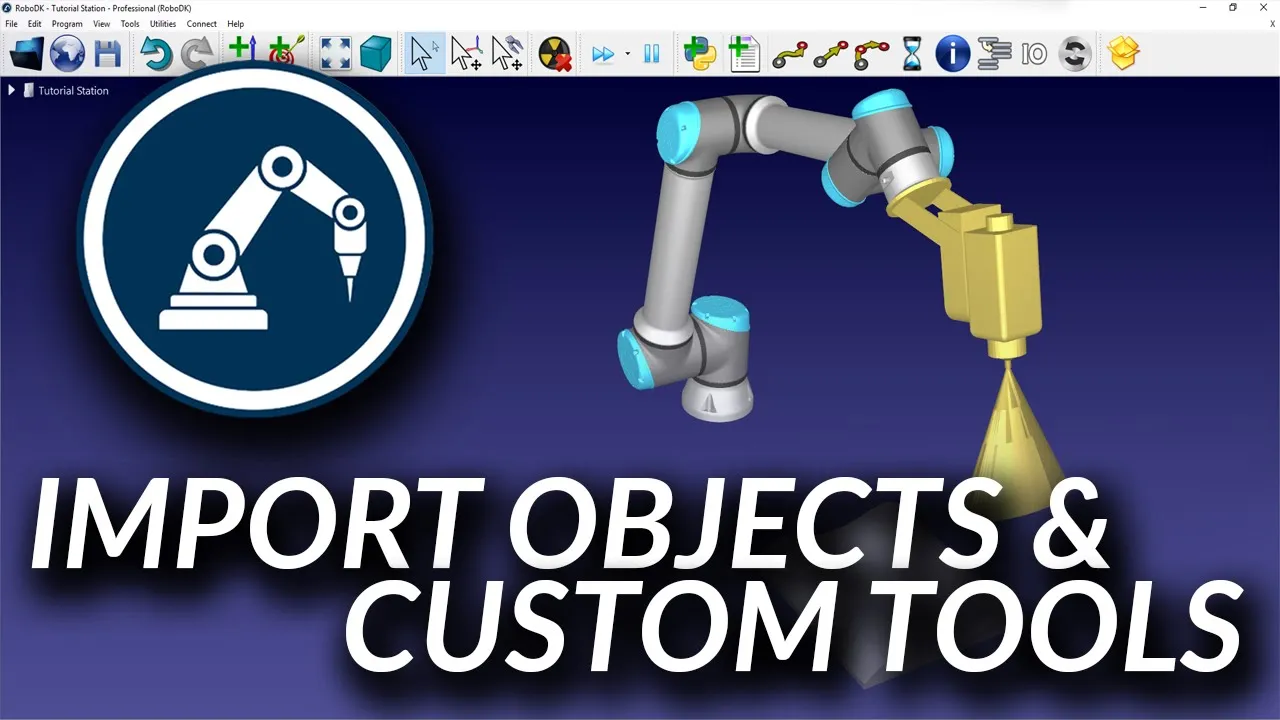 Getting Started: Import Objects and Tools - RoboDK Documentation ...