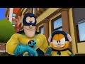 Lagu O Show do Garfield. T01E24. O ultrapoderoso + Poder da mente - Episódio Completo.