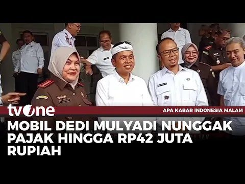 Mobil Mewah Milik Dedi Mulyadi Nunggak Pajak hingga Puluhan Juta Rupiah