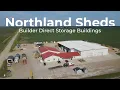 Storage Buildings In ND SD IA And MN Northland Sheds