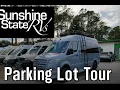 Sunshine State RV Gainesville Florida Dealership Parking Lot Tour