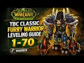 TBC Classic Fury Warrior Leveling Guide 1-70 Burning Crusade Classic Anniversary 2026