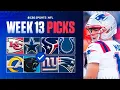 NFL Predictions and Picks For EVERY Week 13 Game Bears vs Eagles Best Bets