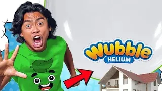 I Filled a WUBBLE BUBBLE With Extreme HELIUM! (Crazy Results)