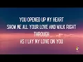 Westlife - I Lay My Love on You (Lyrics)