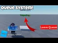 How To Create A QUEUE SYSTEM - Roblox Studio