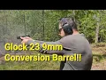 Bear Creek Glock 23 9mm Conversion Barrel 2 Glocks in One