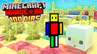 Sobreviví 100 Días en un Mundo de AZUFRE ☣️ en Minecraft Hardcore