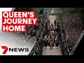The Queen s Final Journey to Windsor Castle 7NEWS