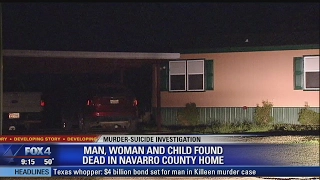 Navarro County Double Murder Suicide