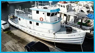 This 70′ STEEL EXPEDITION SHIP Will Shock You [Full Tour] Learning the Lines