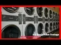 Coin Laundry Mat Closest Laundromat Near Me Rolling Basket Cart Wash Stock Footage