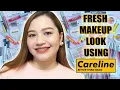 AFFORDABLE FULL FACE ONE BRAND BEGINNERS MAKEUP TUTORIAL USING CARELINE Best drugstore makeup