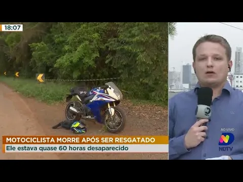 Motociclista morre após ser resgatado na BR-282 em Chapecó