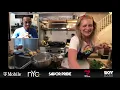 Chef Amanda Freitag Cooks Lamb Burger w Mint Yogurt for Savor Pride w God s Love NYC Pride