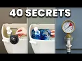 40 Plumbing SECRETS That Will Save You THOUSANDS