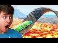 Download Lagu Reacting to CARS vs GIANT DEATH LOOP!? (BeamNG Drive)
