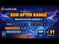 Apr 9 2026 - Leetcode Problem XOR After Range Multiplication Queries II