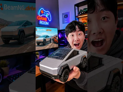Yejun's Cyber Truck Car Game Play #shorts