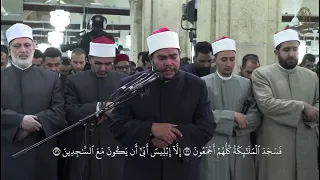 الشيخ رضا السيوفي  يتلو آيات بينات من سورة الحجر  برواية الإمام أبو الحارث عن الإمام الكسائي دندنها