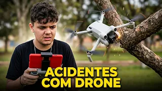 Acidentes com drone