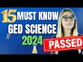 GED Science 2024 PRACTICE TEST
