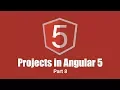 Projects in Angular 5 Building Material Design Part 8 Eduonix