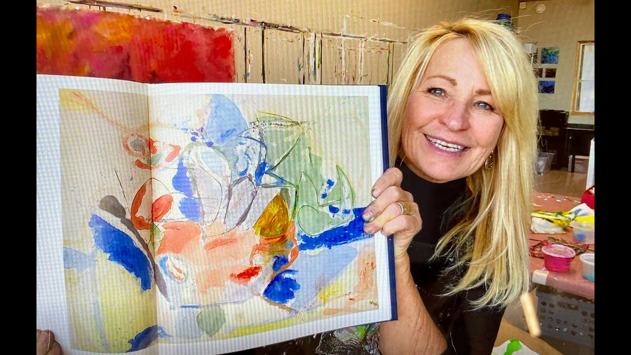 Soak-Stain Painting Like Helen Frankenthaler with Beverly Todd