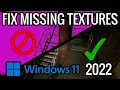 How to FIX Missing Textures for Garry s Mod Windows 11