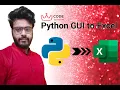 Excel file and GUI using Python - CODE WITH NM
