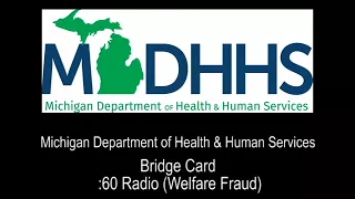 Bridge Card 60 Welfare Fraud