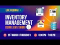 Live Webinar on Inventory Management Using Java Swing
