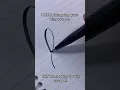 Download Lagu learn calligraphy in under 10s 🖋️✨ brush lettering quick, simple tutorial