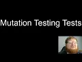 Mutation Testing Tests