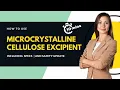 Microcrystalline Cellulose What It Is HOW TO USE IT and Safety Update