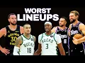 Ranking The 15 Worst NBA Starting Lineups