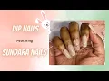 Sundara Nails Dip Powder Odorless Dip Liquids 1st impression Dip Top Coat Won t Dry