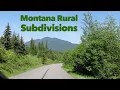 Montana Rural Subdivisions