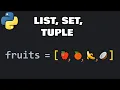 Download Lagu Python lists, sets, and tuples explained 🍍