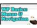 Wordpress Basics Menus and Navigation