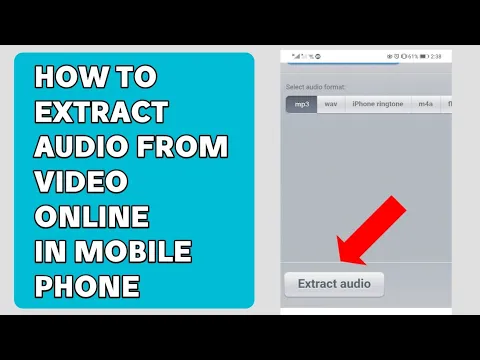 Download MP3 How to - Extract Audio From Video - Online | Video to Mp3