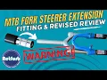 Ali-express Steerer Tube Extension Fitting Review - REVISED