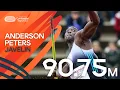 Anderson Peters with another 90m javelin Continental Tour Gold Hengelo 2022
