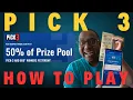 OLG Lottery Pick 3 Step-by-Step Instructions for Beginners