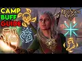Baldur s Gate 3 CAMP CASTING BUFF Spell Guide