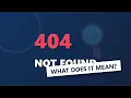 Why Do Error Messages Say 404 Not Found Explained for Beginners