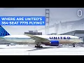 18 Routes Where United Airlines Flies Its Dense 364-Seat Boeing 777-200s